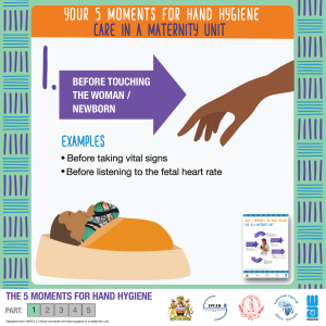 B6_5 Moments for hand hygiene WhatsApp learning cards_English_WhatsApp version_Card 1